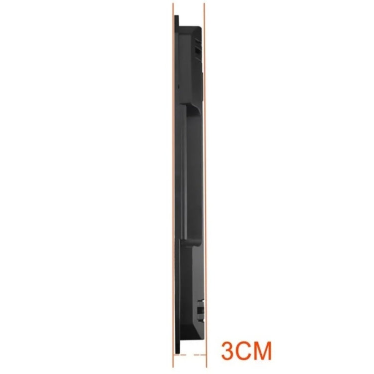 N11 USB Port 8-Gear Adjustable Height Dual Mute Fan Desktop Laptop Cooling Stand