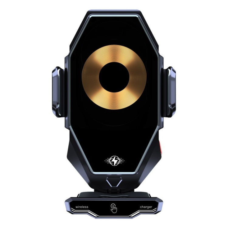 T7 Multipurpose Car Wireless Charger Infrared Automatic Inducction Car Mobile Phone Bracket