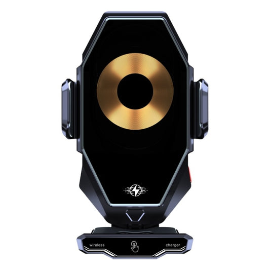 T7 Multipurpose Car Wireless Charger Infrared Automatic Inducction Car Mobile Phone Bracket