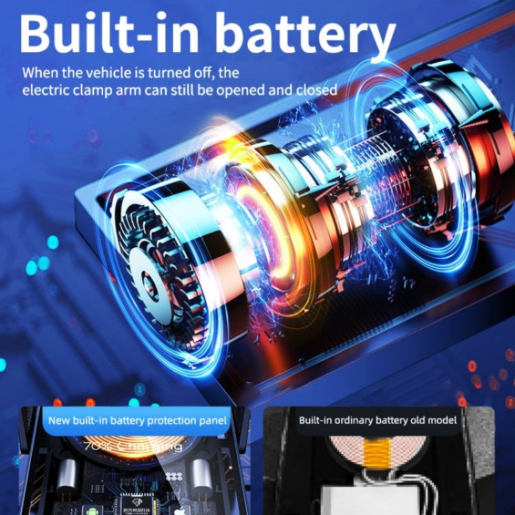 T7 Multipurpose Car Wireless Charger Infrared Automatic Inducction Car Mobile Phone Bracket