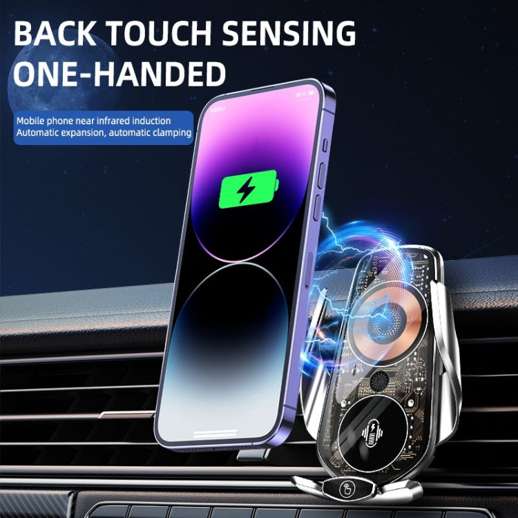 Q7 Magnetic Wireless Fast Charging Car Mobile Phone Charger Bracket