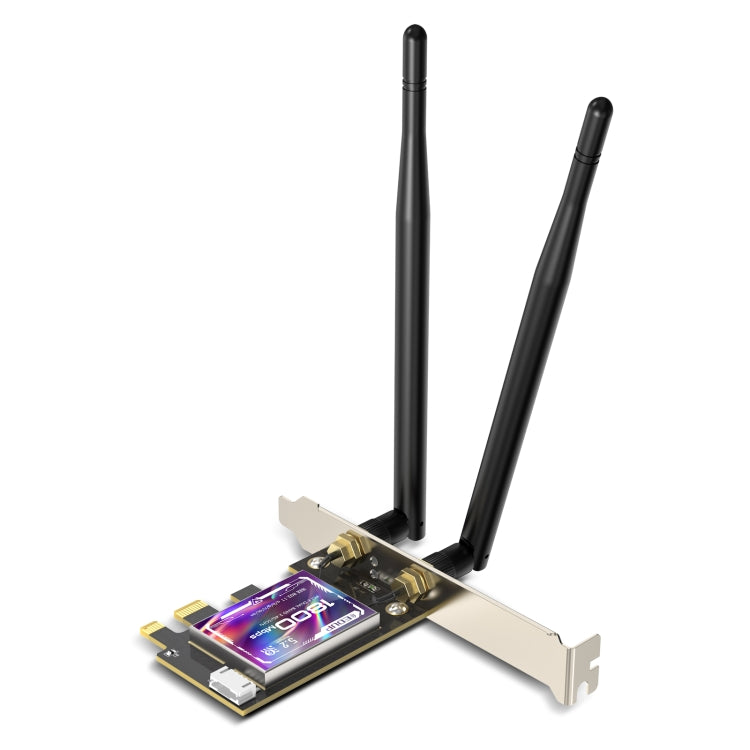 EDUP EP-9658 PCI-E WiFi 6 Card AX1800M Bluetooth 5.2 Adapter for Desktop PC, 2.4GHz/5.8GHz Dual Band Wireless PCI-E Internal Network Card