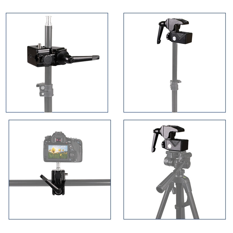 J032 Photography Super Clamp Crab Claw Clamp Clip