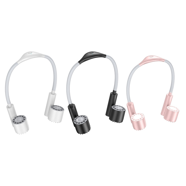 Long Life Twin-head Turbine Bladeless Neck Lazy Sports Fan