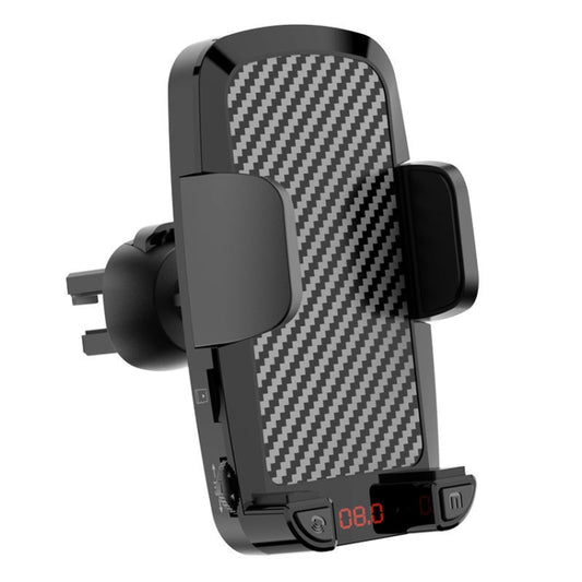 CS14 Car Interior Air Vent Mount Phone Stand MP3 Player FM Bluetooth Transmitter