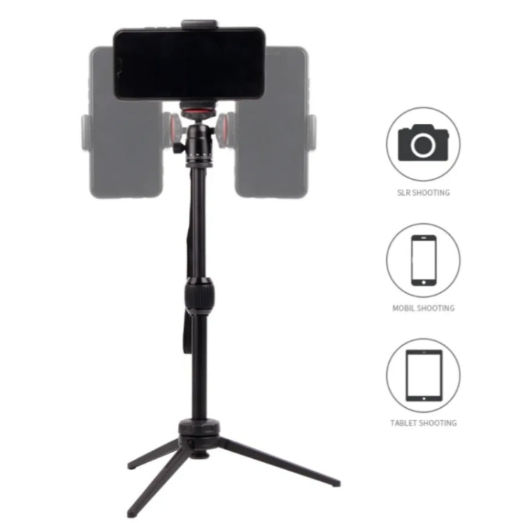 JMARY MT68 Aluminum Alloy Telescopic Portable Selfie Mini SLR Camera Phone Tripod