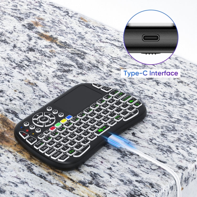 M9 Mini Wireless Keyboard Remote Control Mouse Keyboard Combo Support Touchpad Voice