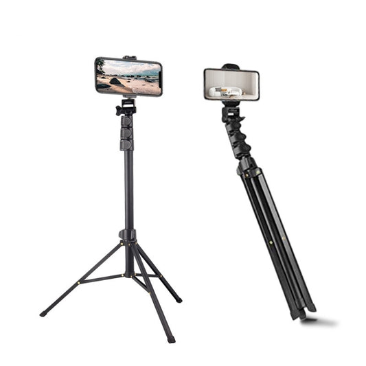 JMARY MT-36 4 Sections Adjustable Camera Stand Tripod 67-inch Live Streaming Phone Tripod
