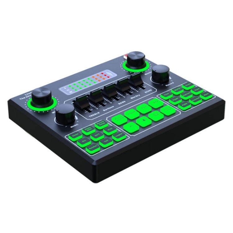 V9SJ Multifunctional Live Sound Card External Audio Mixer