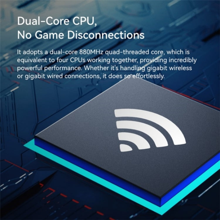 LB-LINK WR1300H Full Gigabit Port 1200M High Speed Dual Band 5G WiFi Repeater Wireless Router