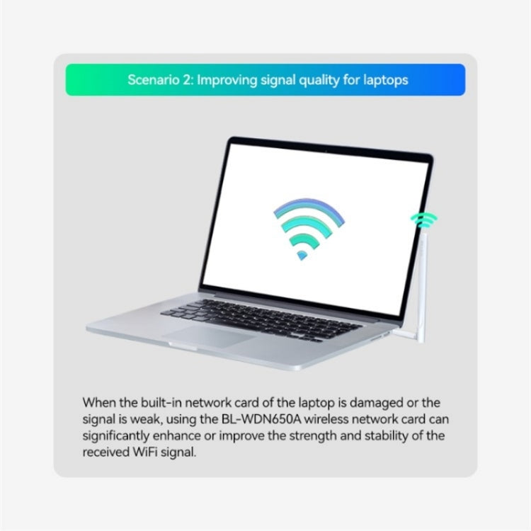 LB-LINK WDN650A For Decktop Computer Laptop Dual Band 650M Wireless USB Network Card