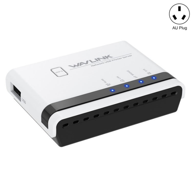 WAVLINK NU516U1 USB2.0 Wireless Printer Server With 10 / 100Mbps LAN / Bridge WiFi