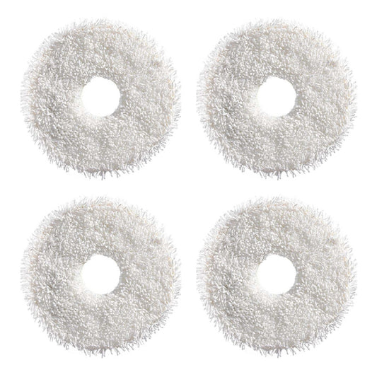 JUNSUNMAY 4pcs Washable Mop Pads Replacement for ECOVACS DEEBOT X1 Turbo / X2 Omni / T20 Pro