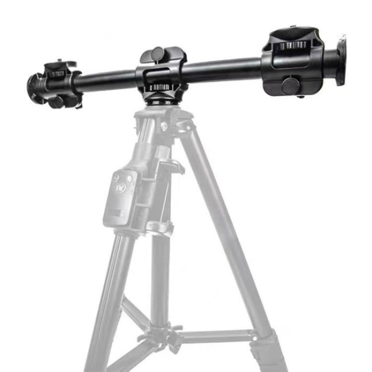 YUNTENG VCT-369 For Tripod Stabilizer Camera Horizontal Aluminum Alloy Gimbal Extension Pole