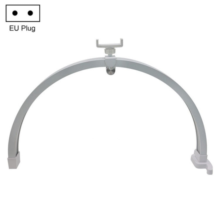 M12X Foldable LED Half Moon Lamp Touch Control Nail Art Lamp, Length: 56cm