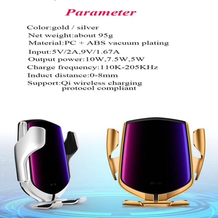 R1 Intelligent Infrared Sensor Car Wireless Charger