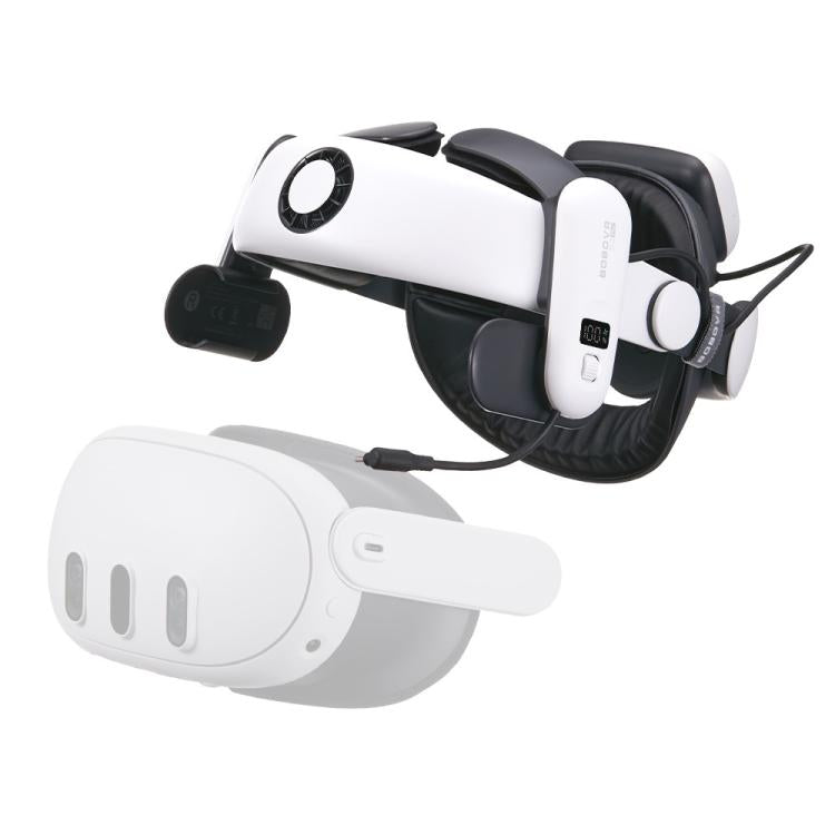 BOBOVR S3 Pro For Meta Quest 3 VR Head Strap with 10000mAh Battery