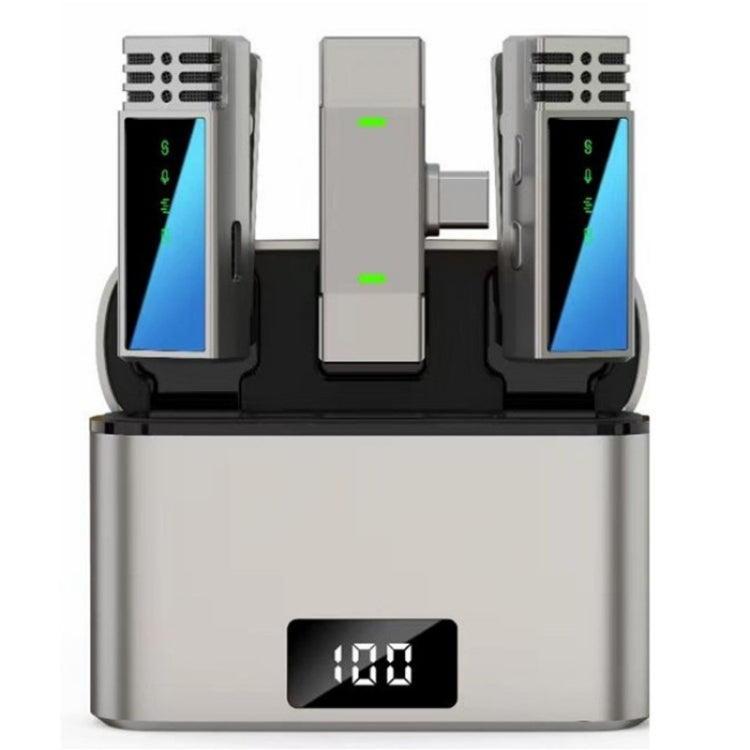 JMARY MW-15 USB-C / Type-C Port 2.4G Lavalier Wireless Microphone