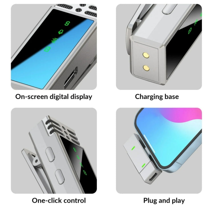 JMARY MW-15 USB-C / Type-C Port 2.4G Lavalier Wireless Microphone