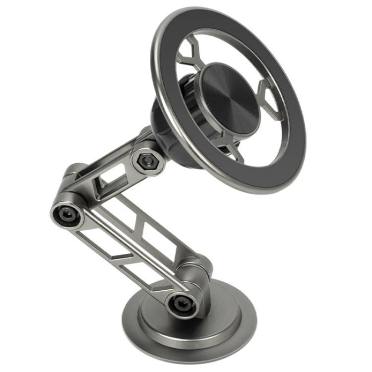 G188 Aluminum Alloy Adjustable Cellphone Stand Car Dashboard Magnetic Phone Holder