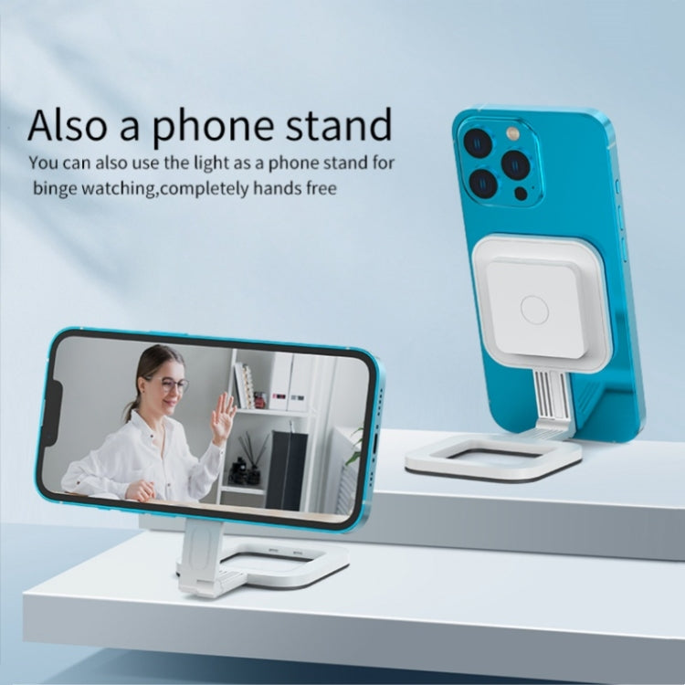 V18 Portable Skin Beauty Live Streaming LED Fill Light Magnetic Phone Selfie Lamp