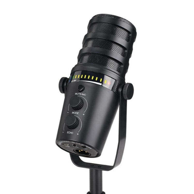 MV7 Monitoring Cardioid Dynamic Live Broadcast Microphone With Desktop Bracket