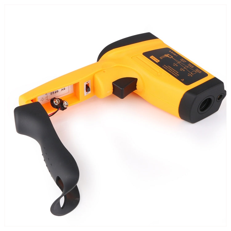 GM1150A 50:1 Infrared Thermometer -18~1150 Degrees Celsius LCD Digital Temperature Meter Industrial Pyrometer 0.1~1EM Adjustable