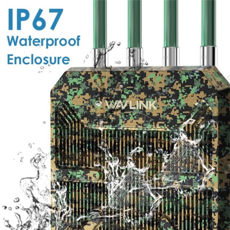 WAVLINK WN573HX1 WiFi 6 AX1800 Dual Band Wireless Router Outdoor WiFi Access Point