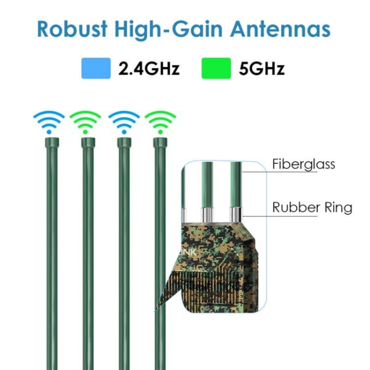 WAVLINK WN573HX1 WiFi 6 AX1800 Dual Band Wireless Router Outdoor WiFi Access Point