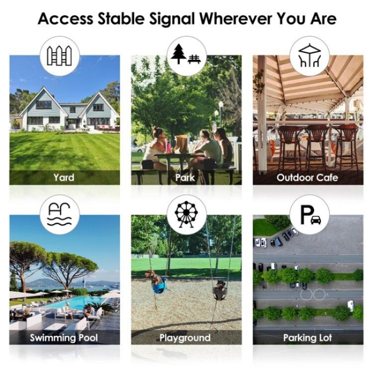 WAVLINK WN570HA2 IP67 Waterproof Outdoor WiFi Extender AC1200 Dual Band Wireless Router