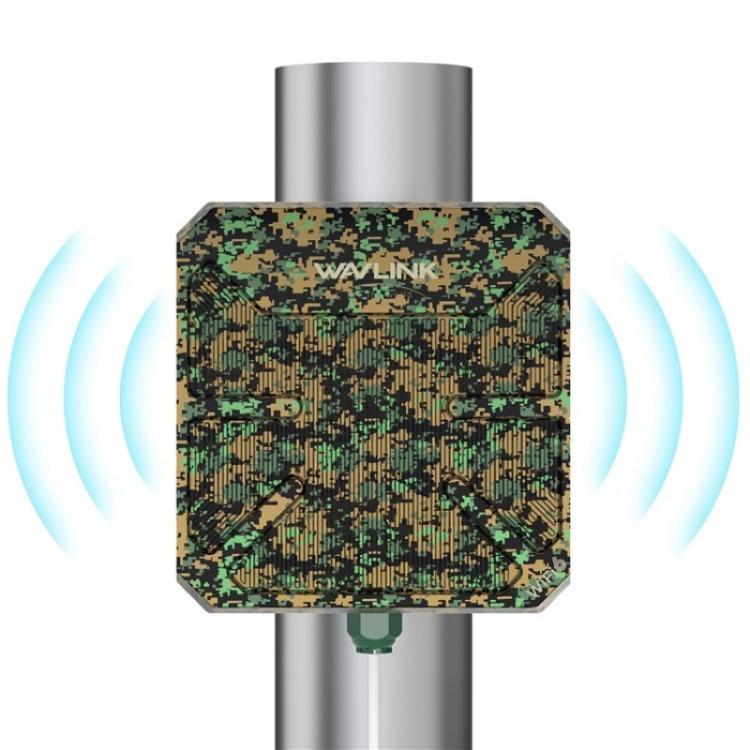 WAVLINK WN573HP3 Built-In 12dBi Directional Antenna Outdoor AX3000 Dual Band Repeater