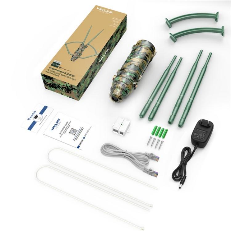 WAVLINK WN572HP3 With Poe High Gain Antennas AC1200 Dual Band WiFi Extender