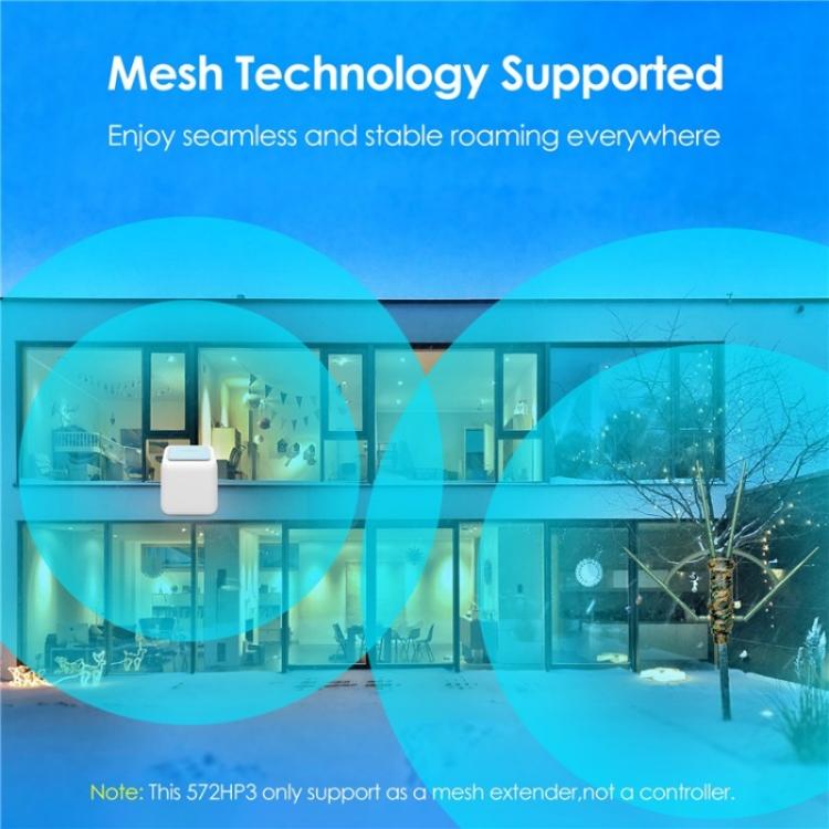 WAVLINK WN572HP3 With Poe High Gain Antennas AC1200 Dual Band WiFi Extender