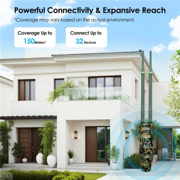 WAVLINK WN570HN2 Poe Weatherproof WiFi Extender 300Mbps High Power Outdoor Router