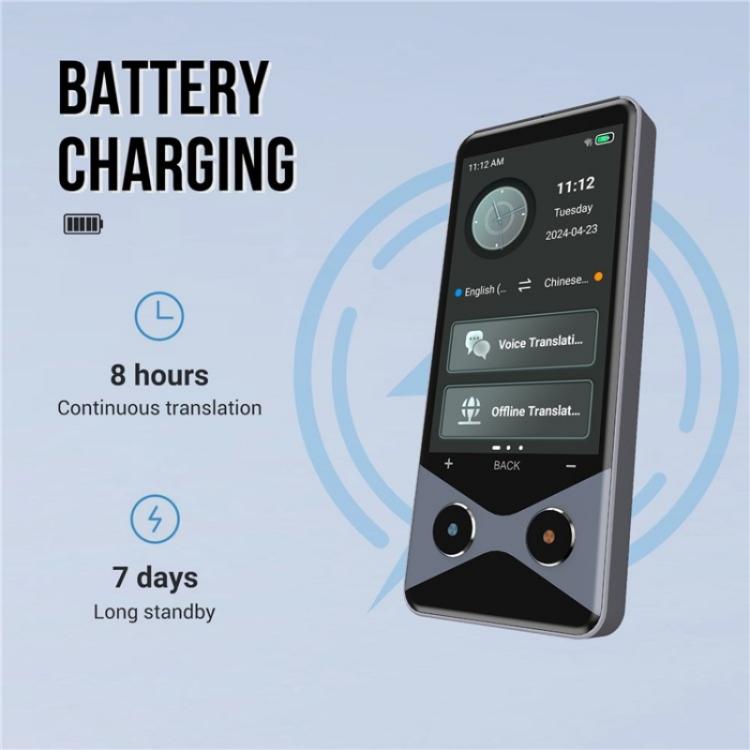 V9000 Support 137 Languages AI Smart Translator 4G WiFi Offline Photo Translation Device