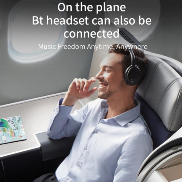 W10 Car Stereo Wireless Connection Audio Adapter 2 in 1 Car Bluetooth 5.3 Receiver Transmitter