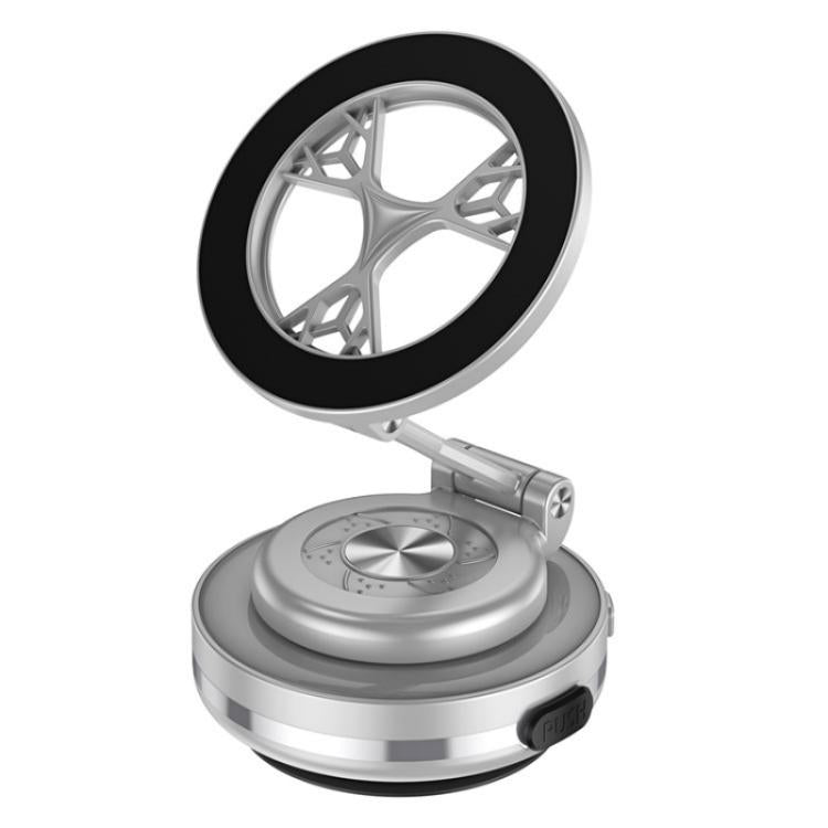 C6 Adjustable Folding Rotating Car Stand Vacuum Suction Cup Magnetic Phone Holder