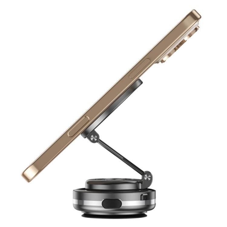 C6 Adjustable Folding Rotating Car Stand Vacuum Suction Cup Magnetic Phone Holder