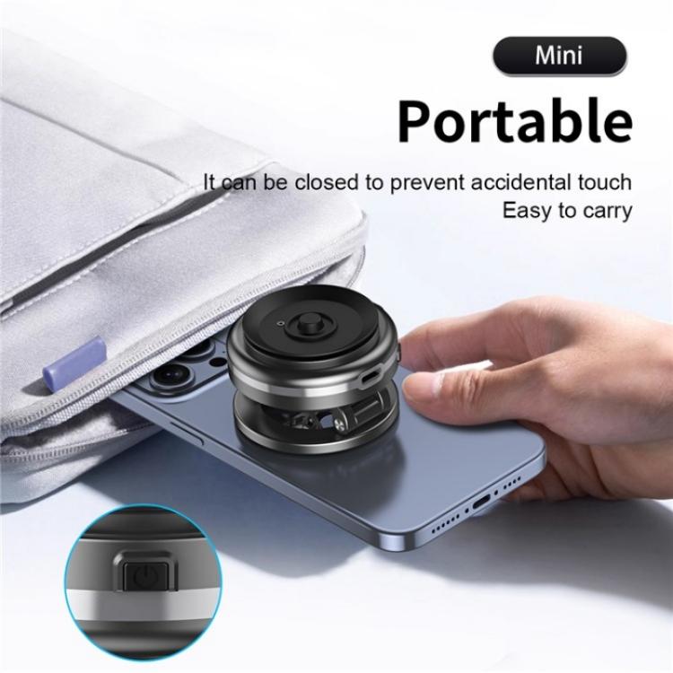 C6 Adjustable Folding Rotating Car Stand Vacuum Suction Cup Magnetic Phone Holder
