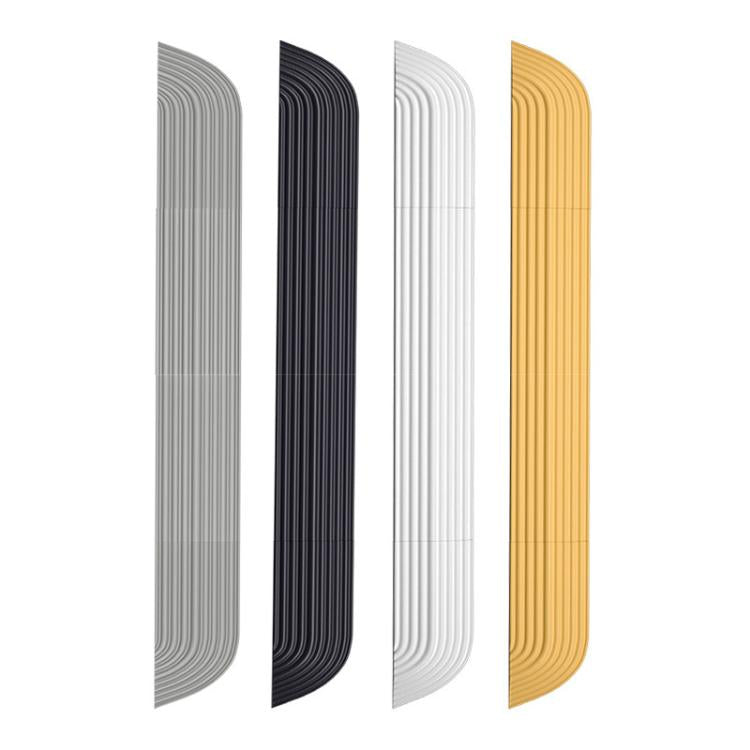 JUNSUNMAY For Ecovacs / iRobot / Mijia / Dreame Sweeping Robot Universal Silicone Threshold Bars Ramp Mat