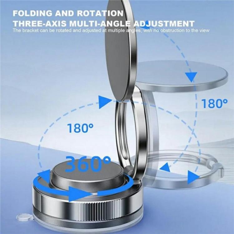 T28 Home Use Multifunctional Car Phone Holder Desktop Vacuum Suction Magnetic Stand