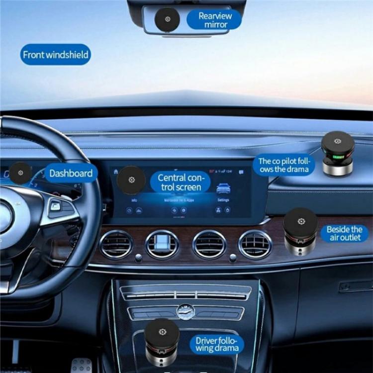 X19 Car Phone Holder 15W Wireless Charging Vacuum Suction Cooling Magnetic Phone Stand