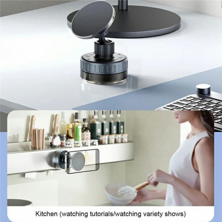 T26 Multi-Angle Adjustable Vacuum Suction Stand Magnetic Car Phone Holder