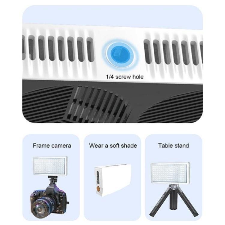 PB40R Video Live Streaming Portable RGB LED Video Light Pocket Photography Fill Light