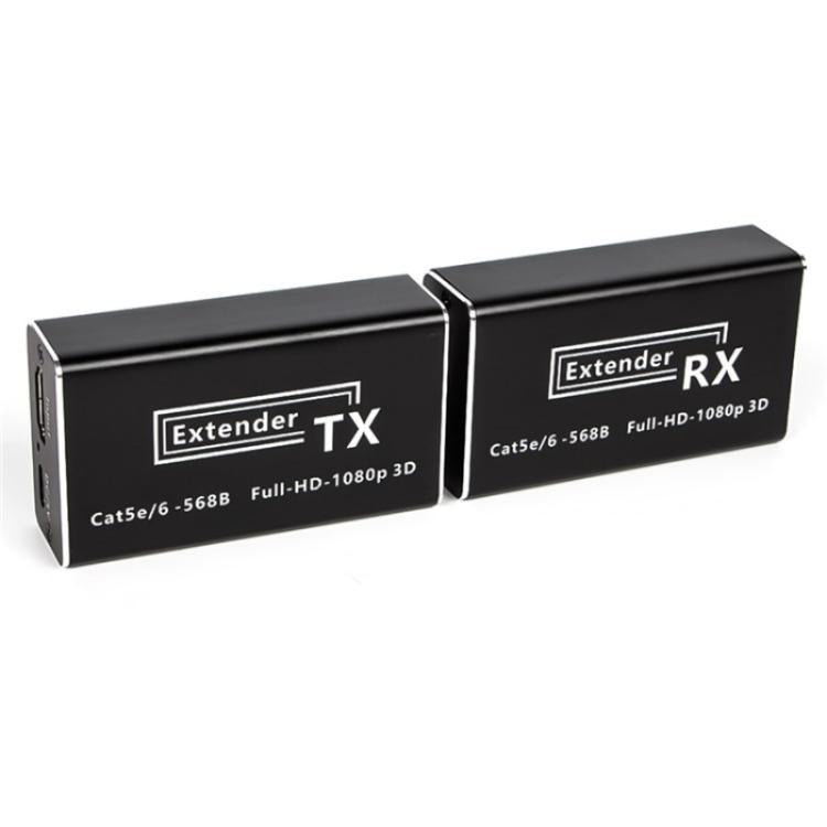 D1-1 / D2-1 Network Cable HD Video Signal Transmitter 50m Extender HDMI to RJ45 Extender