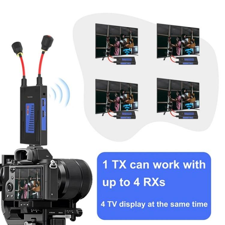 BOVBOX 092 Pro Audio Video Transmitter Receiver 300m Wireless HDMI Extender