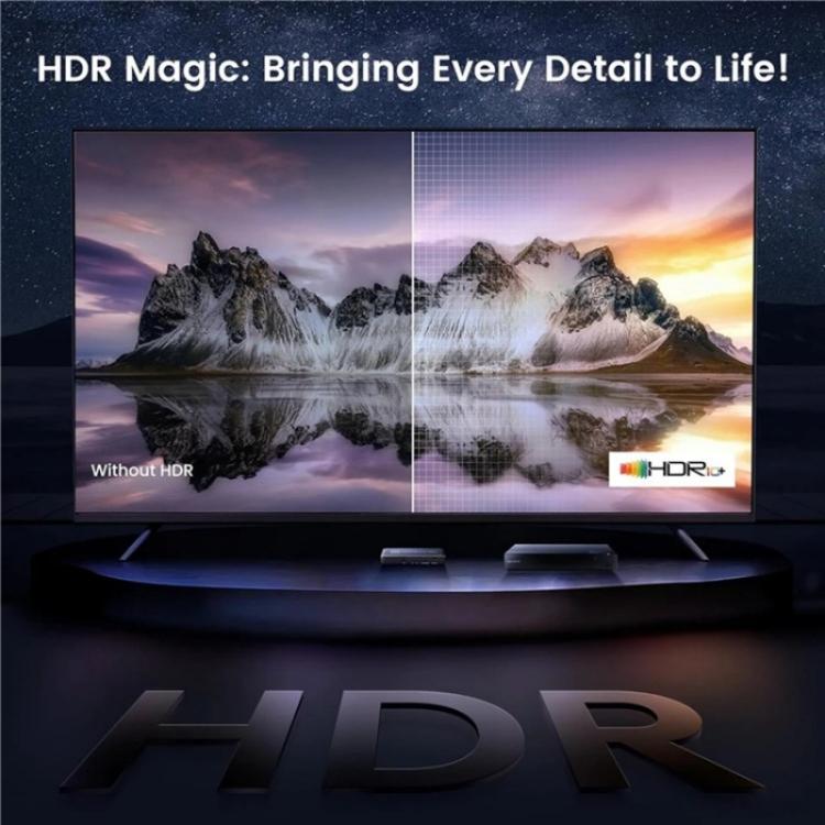 Q8-3 For Gaming Consoles PC TV Box Ultra Thin 3x1 HDMI 2.1 Switch 8K 60Hz Adapter