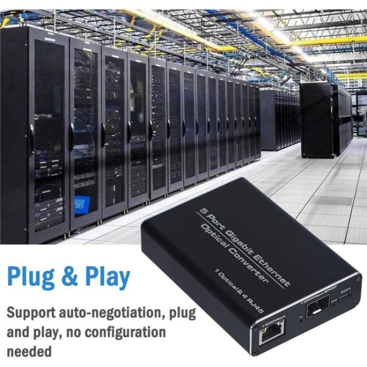 HW6 With TX / RX 1.25G Single Mode Single Fiber Transmission Adapter