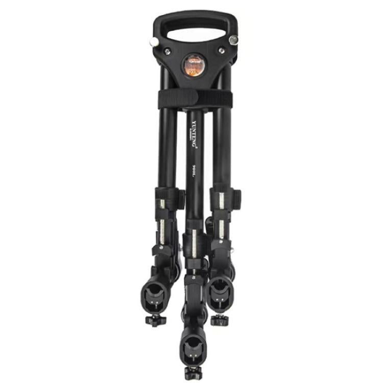 YUNTENG 900L DV Camera Photography Tripod Base Stand Universal Folding 3 Wheels Pulley