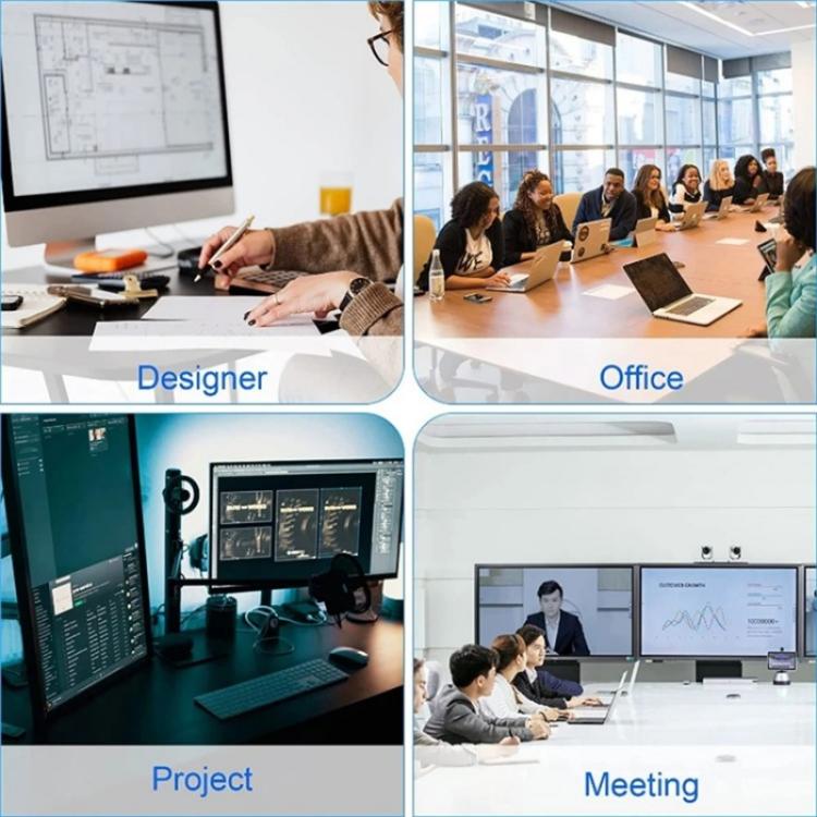 K3-1 4K 60Hz USB 3.0 Dual Screen Display Extender HDMI Matrix 2x2 KVM Switch